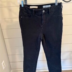Pilcro and the Letterpress Black Skinny Jeans